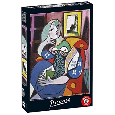 Afbeelding van Woman with a Book Pablo Picasso 1000 stukjes