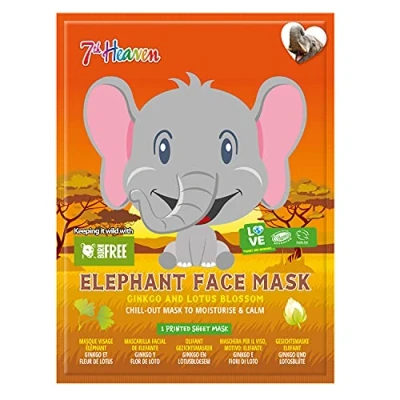Afbeelding van 7th Heaven Elephant Face Mask Ginkgo &amp; Lotus Blossom