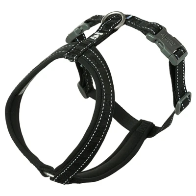 Afbeelding van Hurtta Harnas Casual Y Eco Zwart Hondentuig 35 45 cm