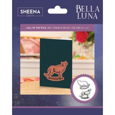 Afbeelding van Sheena Douglass Bella Luna Clearstamp/Stencil Call of the Wild