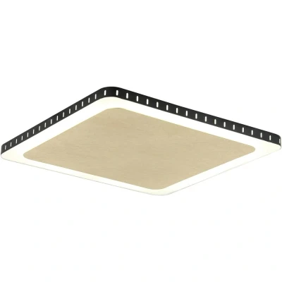 Afbeelding van ECO Light 9050 L GO SOLARIS LED plafondlamp 36 W Goud, Zwart