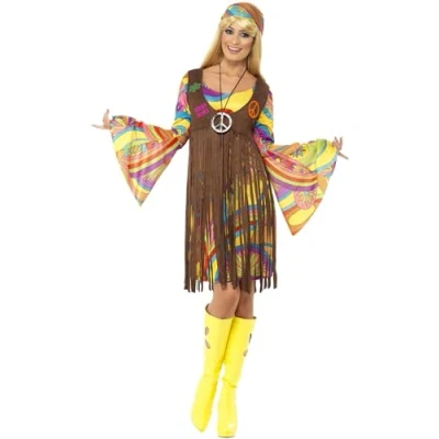 Afbeelding van Dressing Up &amp; Costumes 60s Groovy 1960s Lady