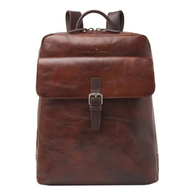 Afbeelding van Castelijn &amp; Beerens Rien Laptop Rugzak 15.6&#039;&#039; + tablet RFID cognac backpack