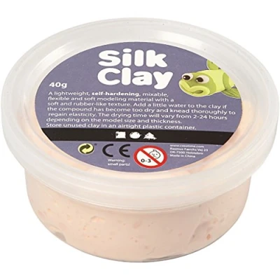 Afbeelding van Creativ Company 79111 materiaal voor pottenbakken en boetseren Boetseerklei Beige 40 g 1 stuk(s)