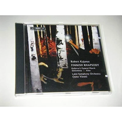 Afbeelding van Lahti Symphony Orchestra, Osmo Vänskä Kajanus: Finnish Rhapsody 1/Kullervo&#039;s Funeral March (CD)