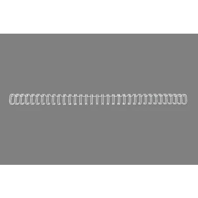 Afbeelding van Draadrug GBC 6mm 34 rings A4 wit 100stuks