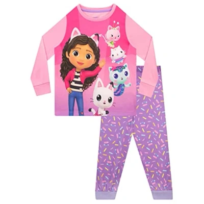 Afbeelding van DreamWorks Gabbys Dollhouse Pyjama voor meisjes, Meerkleurig