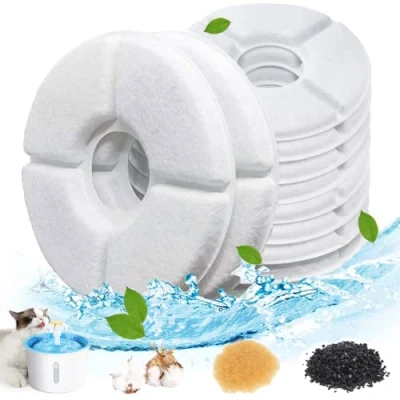 Afbeelding van Dhohoo Fonteinfilter voor katten, 10 stuks, filter drinkfontein katten