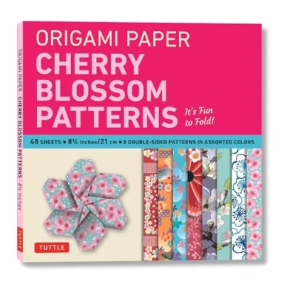 Afbeelding van Origami Cherry Blossoms Paper Pack Large