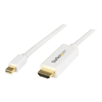 Afbeelding van StarTech.com Mini DisplayPort naar HDMI converterkabel 2 m 4K wit