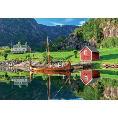 Afbeelding van Legpuzzel 1500 stukjes Bateau Viking Educa Puzzel