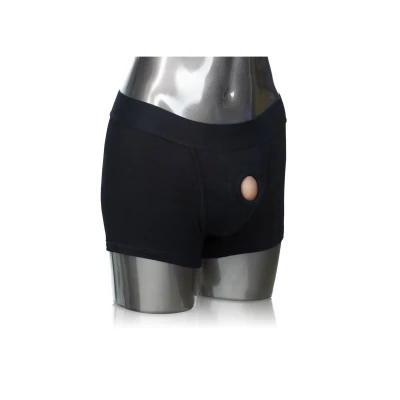 Afbeelding van CalExotics Boxer Brief Harness Strap On Zwart L/XL