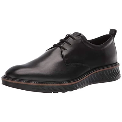 Afbeelding van ECCO ST1 Hybrid Sportieve veterschoenen, Heren, Maat: 43, Black Leer