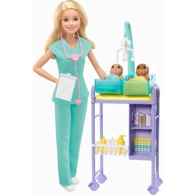 Afbeelding van Barbie Kinderarts en Speelset