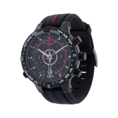 Afbeelding van Timex Intelligent Quartz TIDE TEMP Compass Horloge, Heren, Maat: One Size, Schwarz