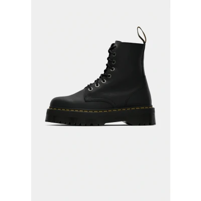 Afbeelding van Dr. Martens Jadon III Enkellaarsjes met plateauzool, Maat: 36, Black Leer