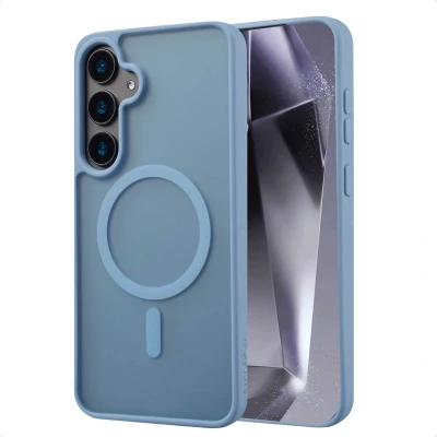 Afbeelding van imoshion Hoesje Geschikt voor Samsung Galaxy S24 Plus Color Guard Backcover MagSafe Lichtblauw