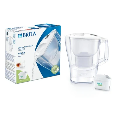 Afbeelding van Brita Waterfilterkan Aluna Wit 2,4LT