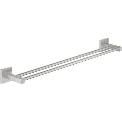 Afbeelding van GROHE QuickFix Start Cube dubbele handdoekhouder