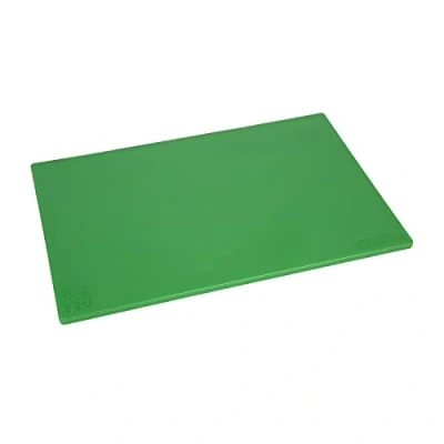 Afbeelding van Hygiplas antibacteriële LDPE snijplank groen 450x300x10mm