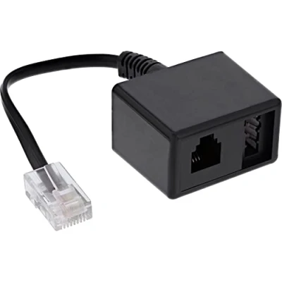 Afbeelding van InLine 69943 TAE RJ45 stekker naar N en RJ11 bus adapterkabel