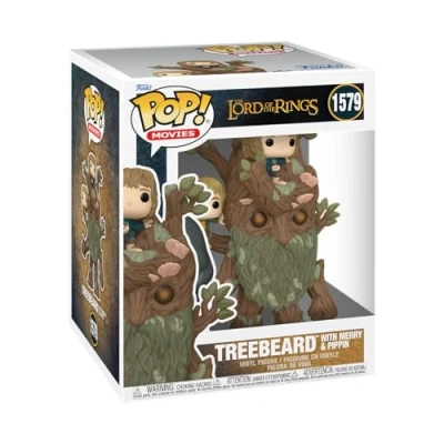 Afbeelding van Funko Pop! Super: the Lord of Rings Treebeard with Merry and Pippin 6&quot; Super Sized