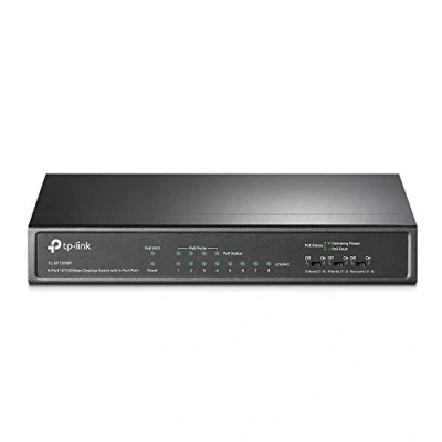 Afbeelding van TP Link TL SF1008P Netwerk Switch PoE