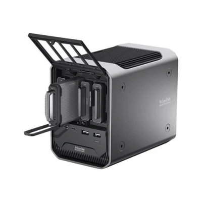 Image de Station d&#039;accueil pour lecteur de cartes SanDisk Professional PRO DOCK 4 Gris