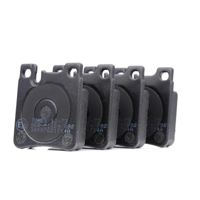 Afbeelding van TOMEX brakes TX 12 73 Remblokkenset Achteras Geschikt voor slijtage waarschuwingscontact MERCEDES BENZ: C Class Saloon, SLK, W124 Saloon