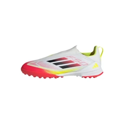 Afbeelding van adidas Performance F50 League Veterloze Turf Voetbalschoenen Kids Kinderen Wit 33