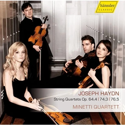 Afbeelding van Minetti Quartett String Quartets Op.64 No.4/Op.74 No (CD)