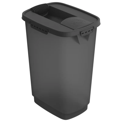 Afbeelding van Rotho Cody Pet Food Container 25L Antraciet/Transparant