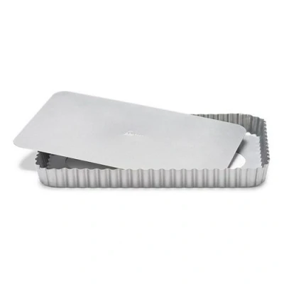 Afbeelding van Patisse Quichevorm Losse Bodem Silver Top 32x22cm