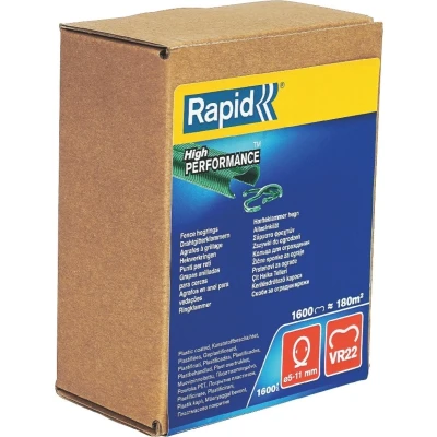 Afbeelding van Rapid VR22 Hekwerk Hogringen Groen, 1.600 stuks 40108811