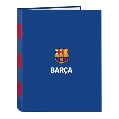 Afbeelding van Ringmap F.C. Barcelona Blauw Kastanjebruin A4 26.5 x 33 4 cm