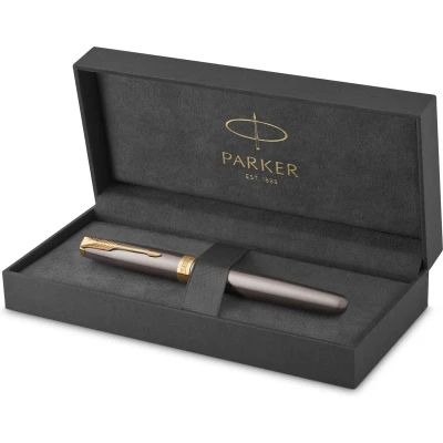 Afbeelding van Vulpen Parker Sonnet Grey Collection GT fijn