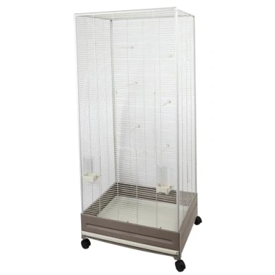 Afbeelding van Voltrega voliere 420 taupe/beige 150 cm
