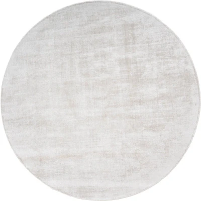 Afbeelding van Veer Carpets Vloerkleed Cos Viscose Ivory Rond ø200 cm