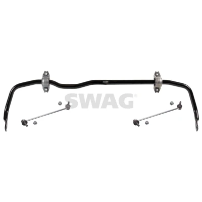 Afbeelding van SWAG 33 10 0735 Stabilisator Vooras Met rubberladers stuurstang SKODA: Octavia 3 Combi, VOLKSWAGEN: Golf 7