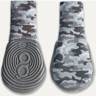 Afbeelding van Goo eez Regular Printed Dog Boots 2 pack Camo/Grijs 2XS