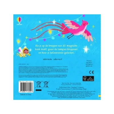 Afbeelding van Uitgeverij usborne lichtjes en geluidenboek eenhoorns