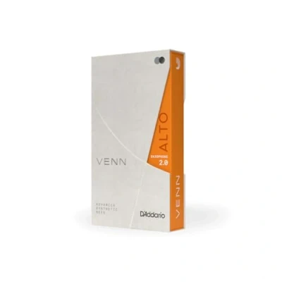 Afbeelding van D&#039;Addario Woodwinds VAS0120G2 VENN Alto Saxophone Reed G2 2.0 riet voor altsaxofoon