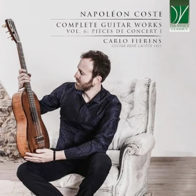 Afbeelding van Carlo Fierens Napoleon Coste: Complete Guitar Works Vol. 6: Pièces De Concert I (CD)