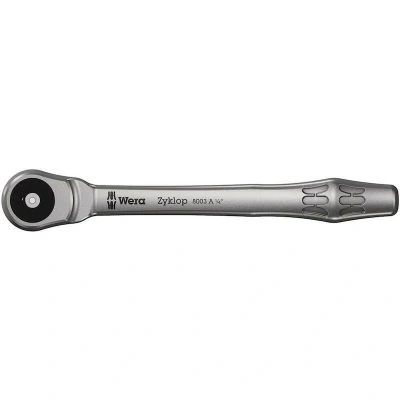 Afbeelding van Wera Zyklop Metal 8003 A 05004003001 Omschakelratel 1/4 (6.3 mm) 141 mm