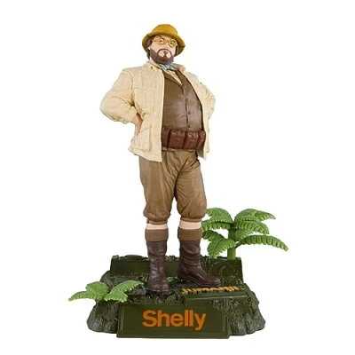 Afbeelding van McFarlane Toys Movie Maniacs 15,2 cm Shelly Figuur Jumanji: The Next Level Collectible met exclusief bonusartikel, milieubasis, gedrukte achtergrond en kunstkaart voor