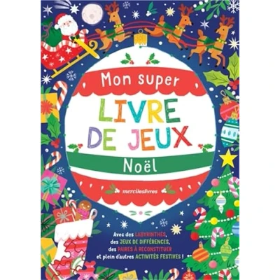 Afbeelding van MON SUPER LIVRE DE JEUX NOEL