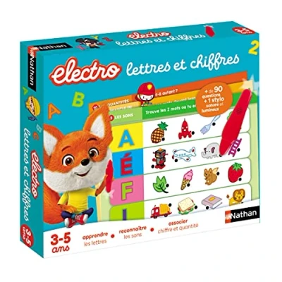 Afbeelding van Nathan Electro 31618 Elektronisch educatief spel voor kinderen van 3 tot 5 jaar