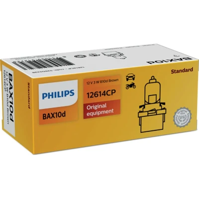 Afbeelding van PHILIPS 12614CP Autolampen 12 3 Kunststofsokkellamp B10d