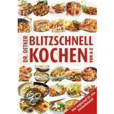 Afbeelding van Dr. Oetker: Blitzschnell kochen von A Z