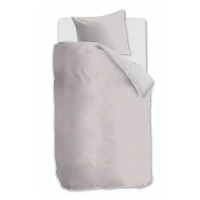 Afbeelding van Riviera Maison Bambu dekbedovertrek Eenpersoons 140x200/220 Zacht Roze
